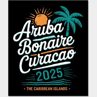Aruba Bonaire Curacao Cruise 2025 Cruising Together Family Posters and Art
